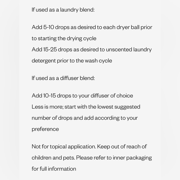 Saje Sweet Sheets fresh laundry blend - Picture 4 of 4